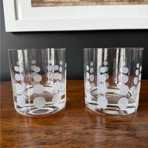 Mikasa Cheers Collection Low Ball Glasses Set of 2